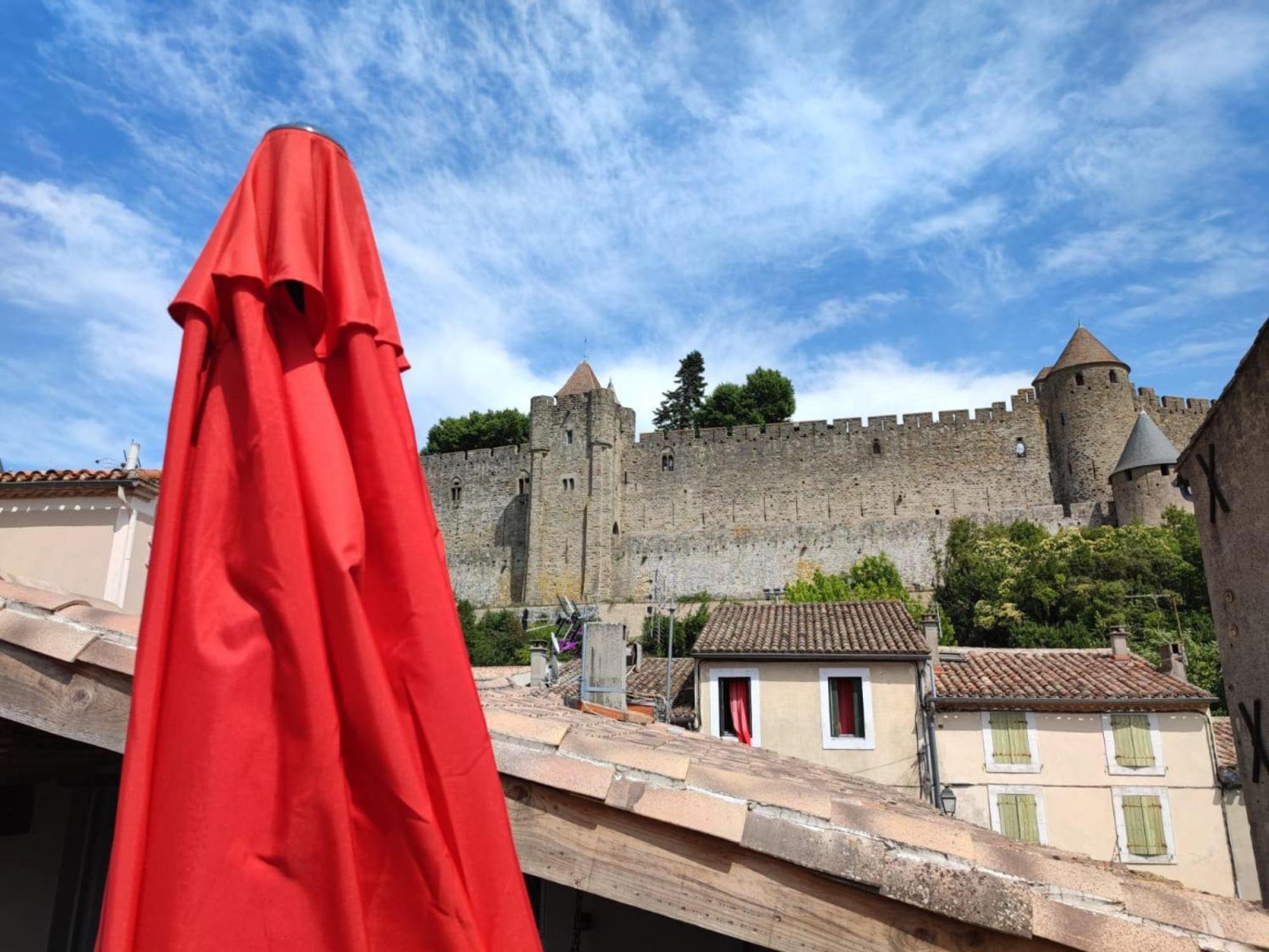 Vila La Terrasse Du Temps Jadis Carcassonne Exteriér fotografie